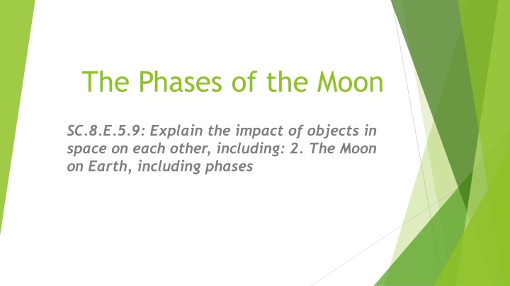 the phases of the moon