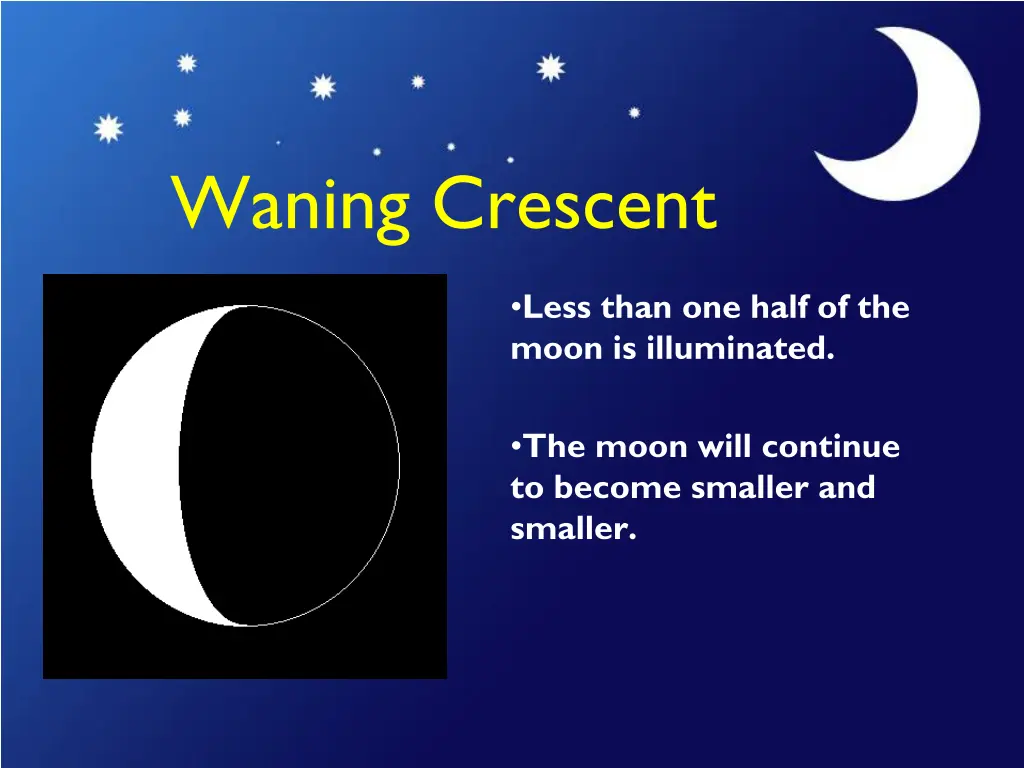 waning crescent