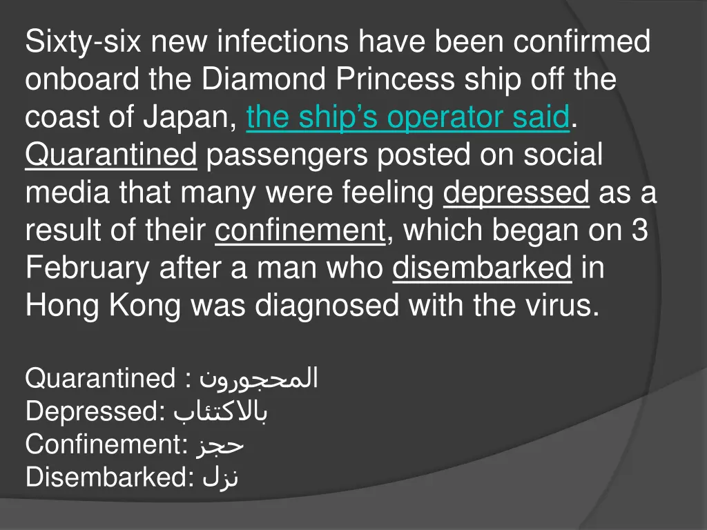 sixty six new infections have been confirmed