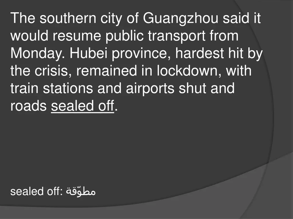 the southern city of guangzhou said it would