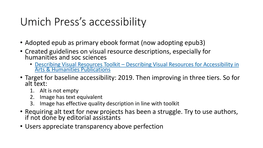 umich press s accessibility