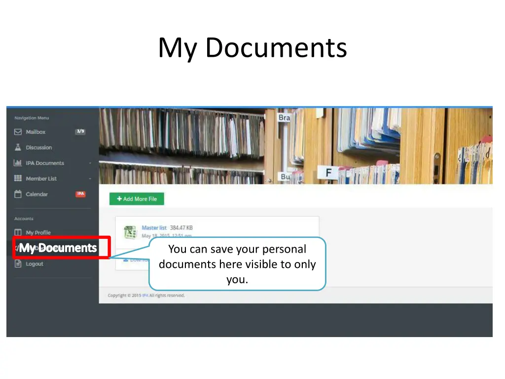 my documents