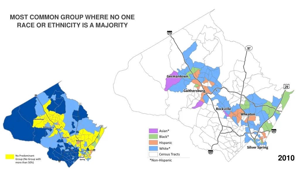 most common group where no one race or ethnicity 2