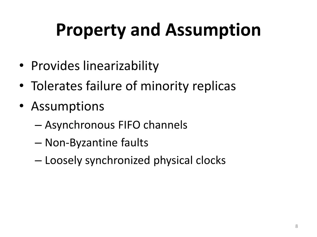 property and assumption