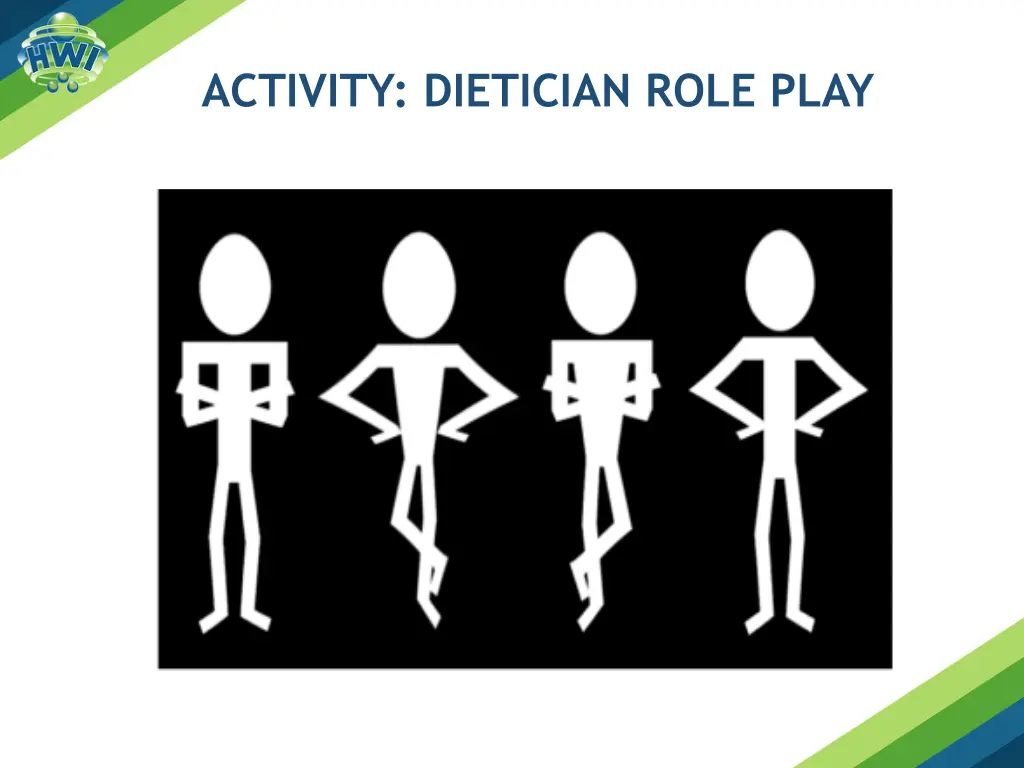 activity dietician role play