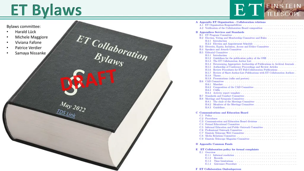 et bylaws 1