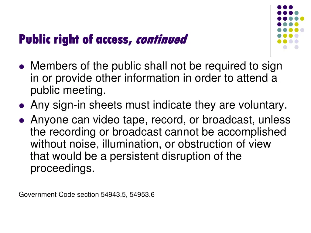 public right of access public right of access 1