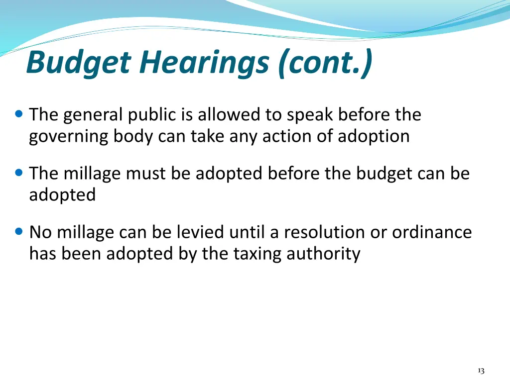 budget hearings cont 1