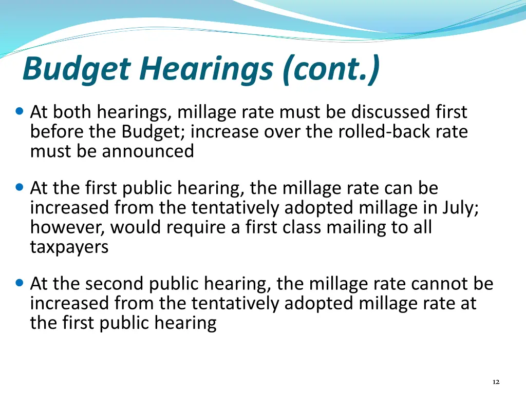 budget hearings cont