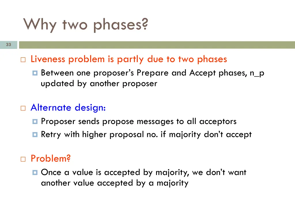 why two phases