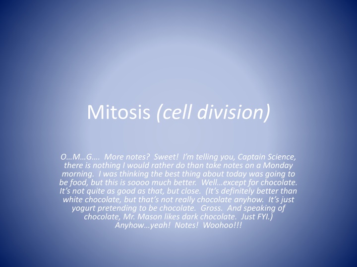 mitosis cell division