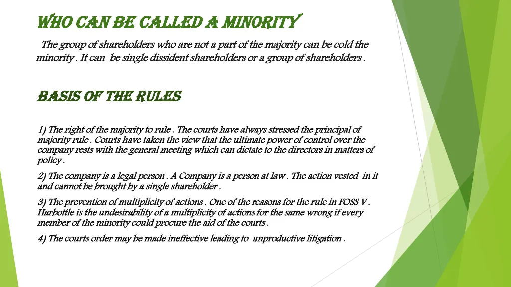 who can be called a minority who can be called