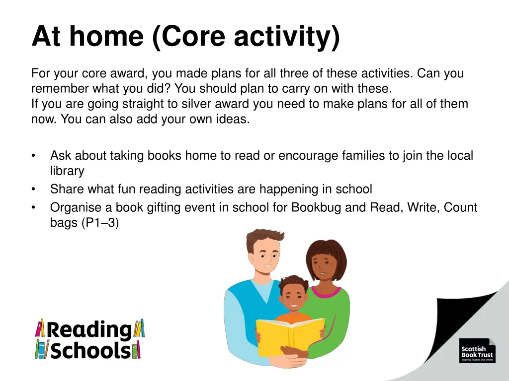 at home core activity