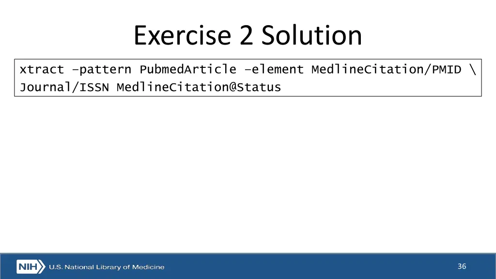 exercise 2 solution