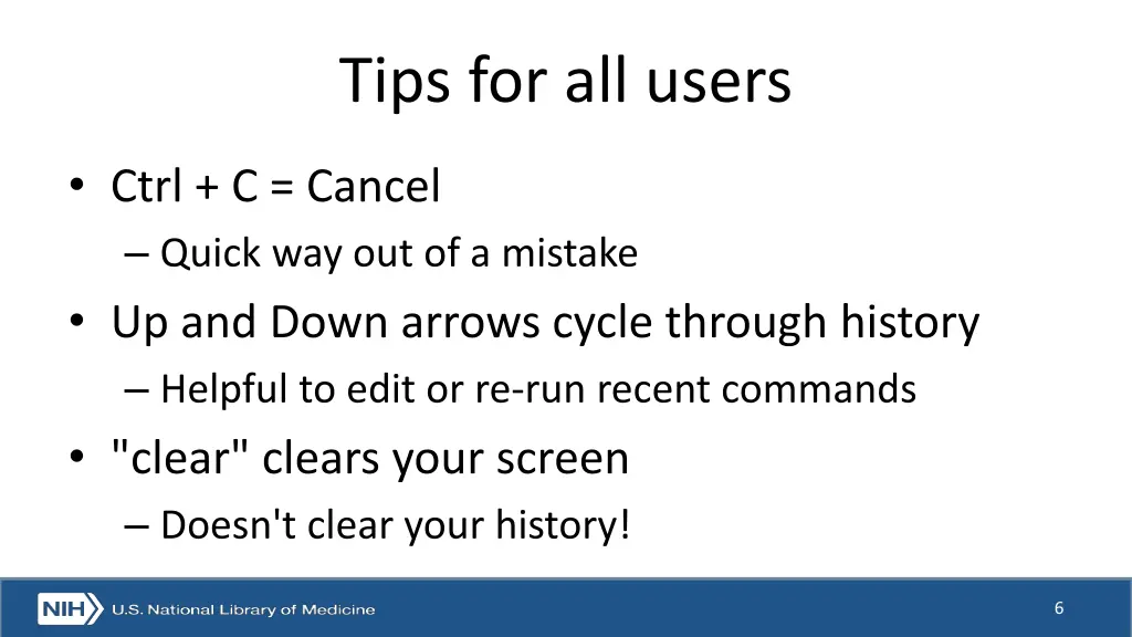 tips for all users