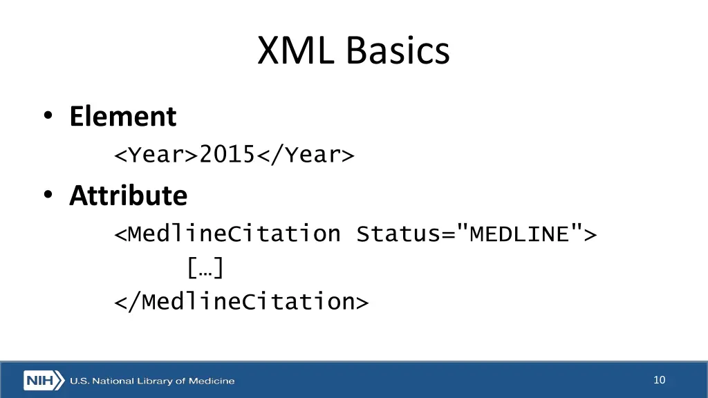 xml basics