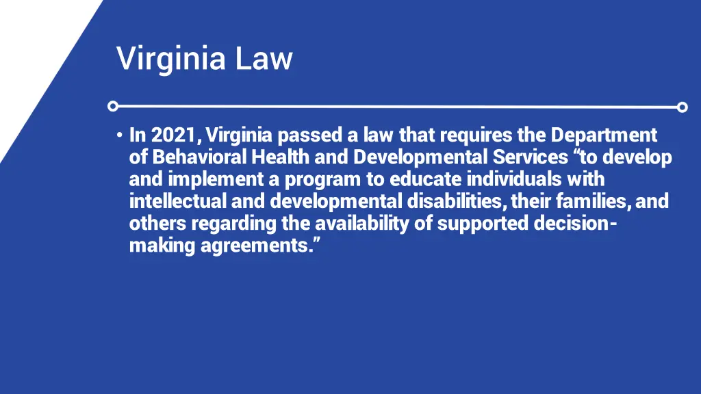 virginia law 1