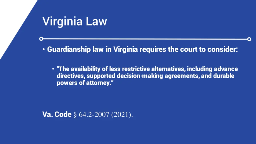 virginia law