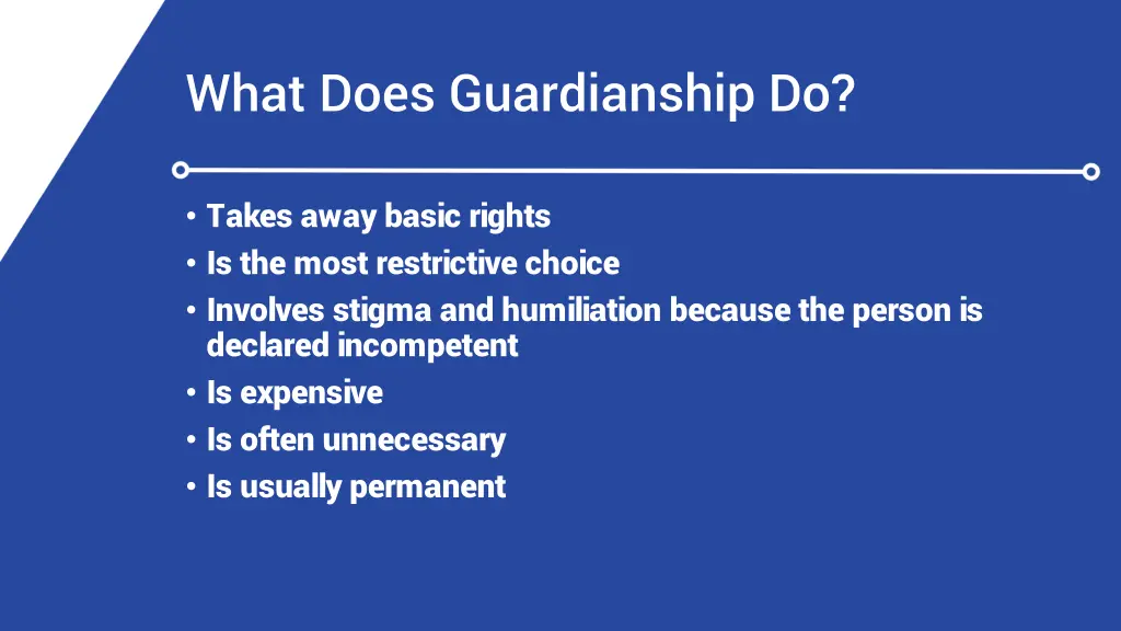 what does guardianship do 2