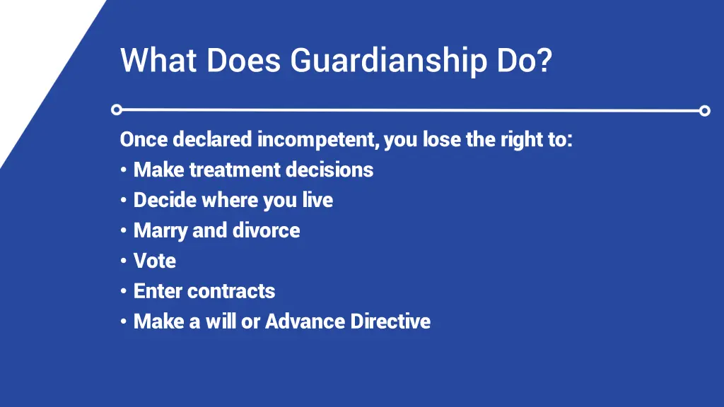 what does guardianship do 3