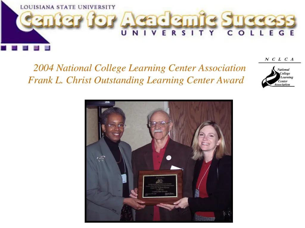 2004 national college learning center association