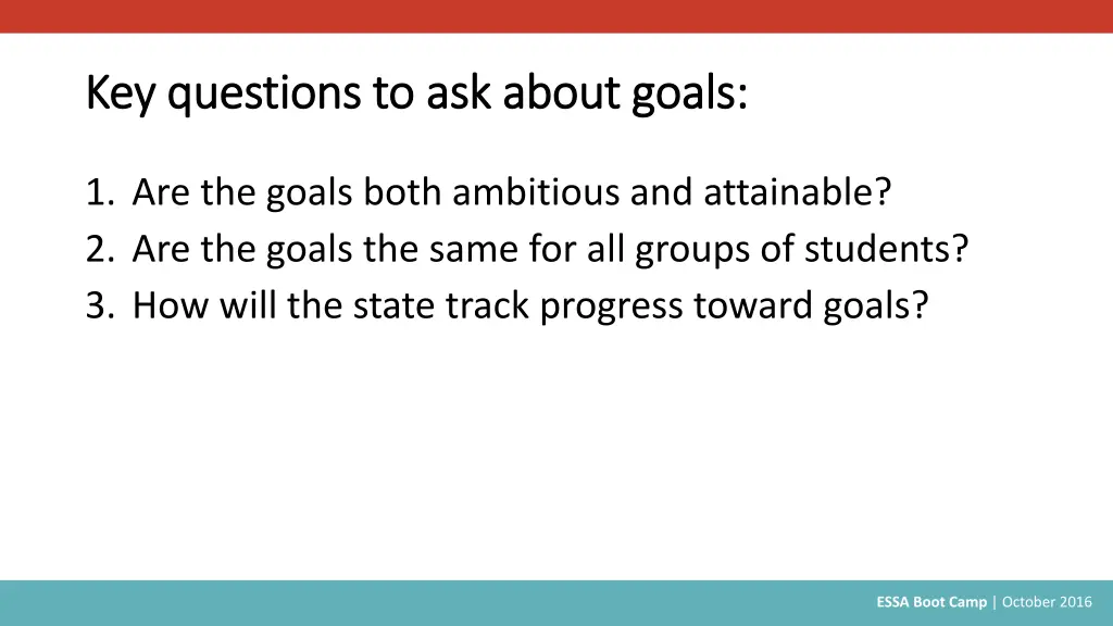 key questions to ask about goals key questions