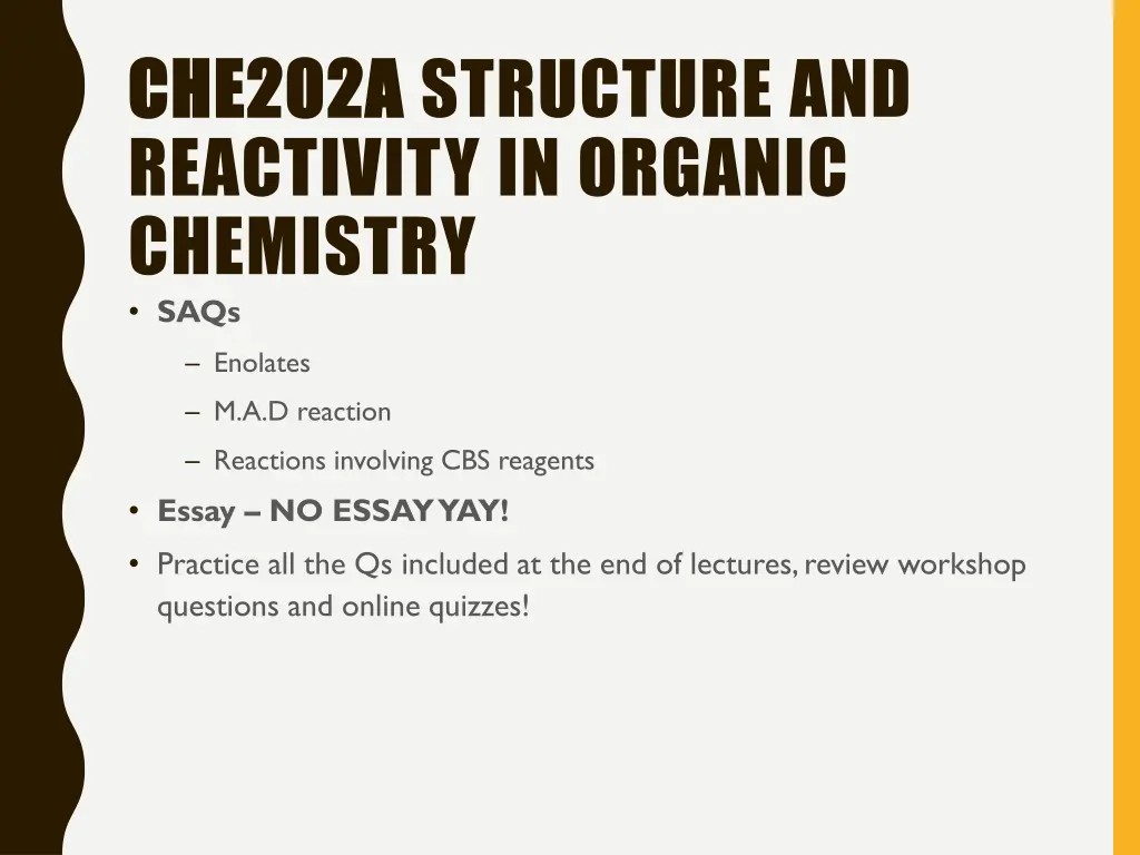 che202a che202a structure and reactivity