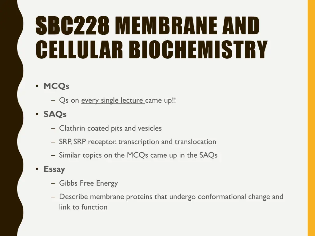 sbc228 sbc228 membrane and cellular biochemistry