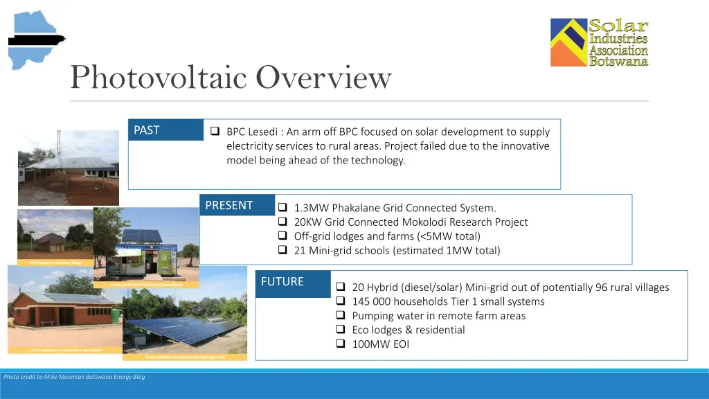 photovoltaic overview