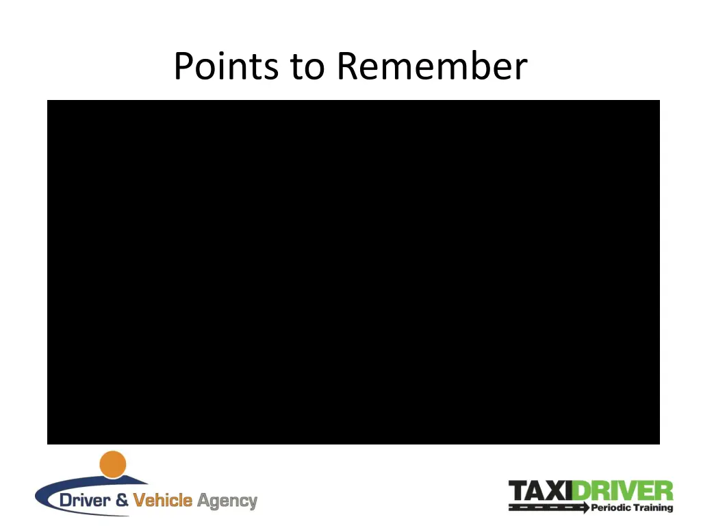 points to remember 1