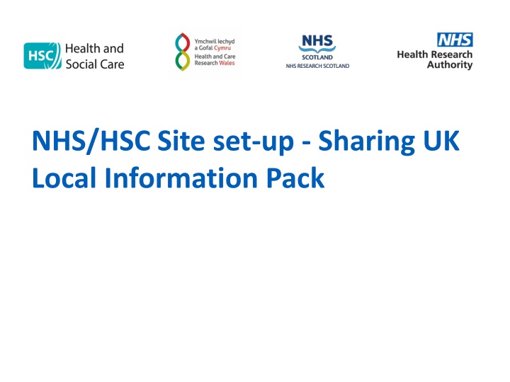 nhs hsc site set up sharing uk local information