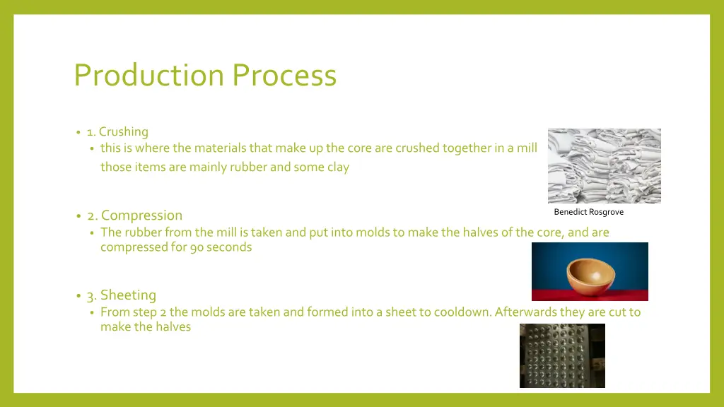 production process