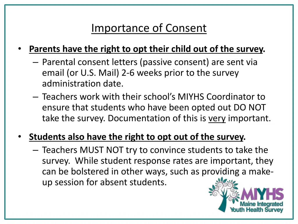 importance of consent