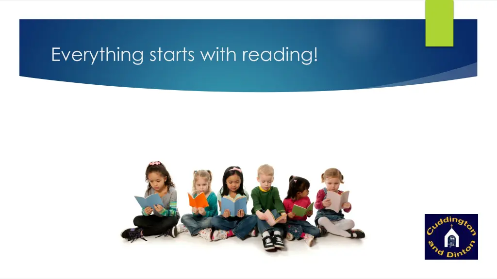 everything starts with reading