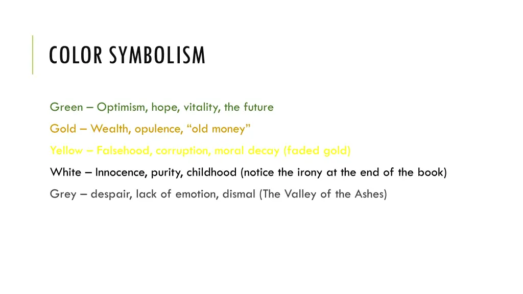 color symbolism