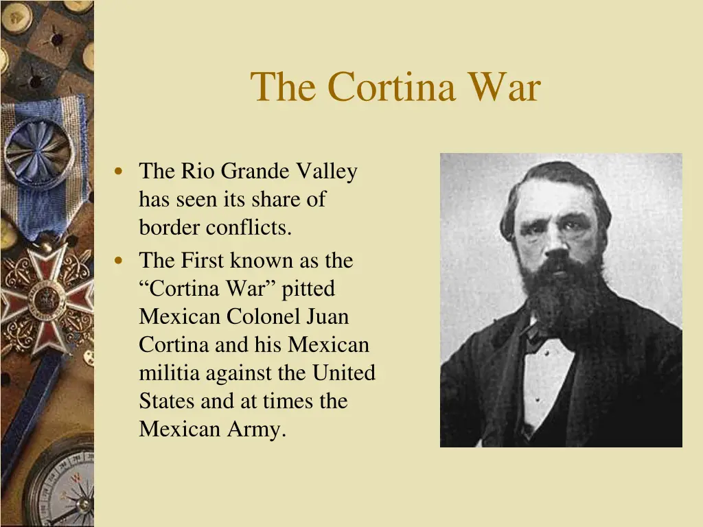 the cortina war