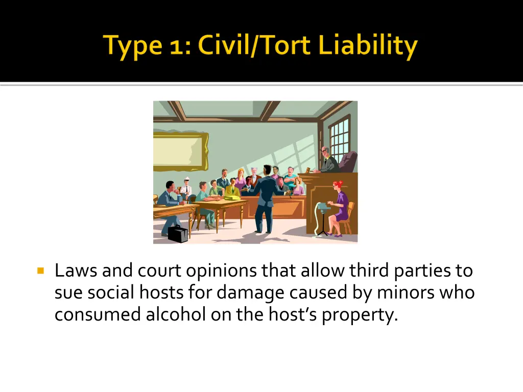 laws and court opinions that allow third parties