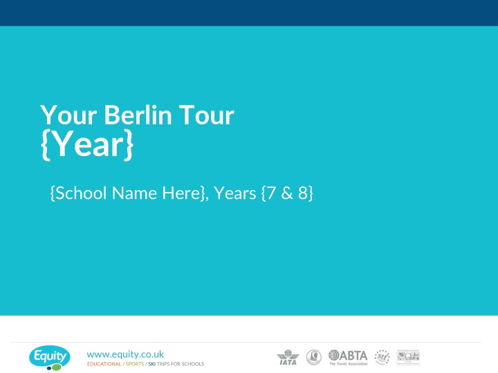 your berlin tour year