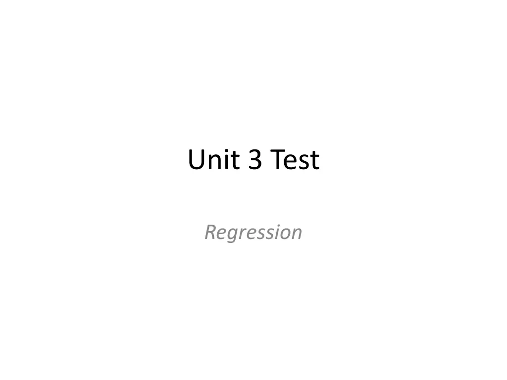 unit 3 test