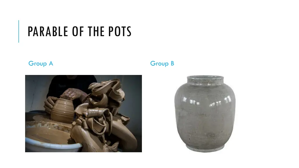 parable of the pots