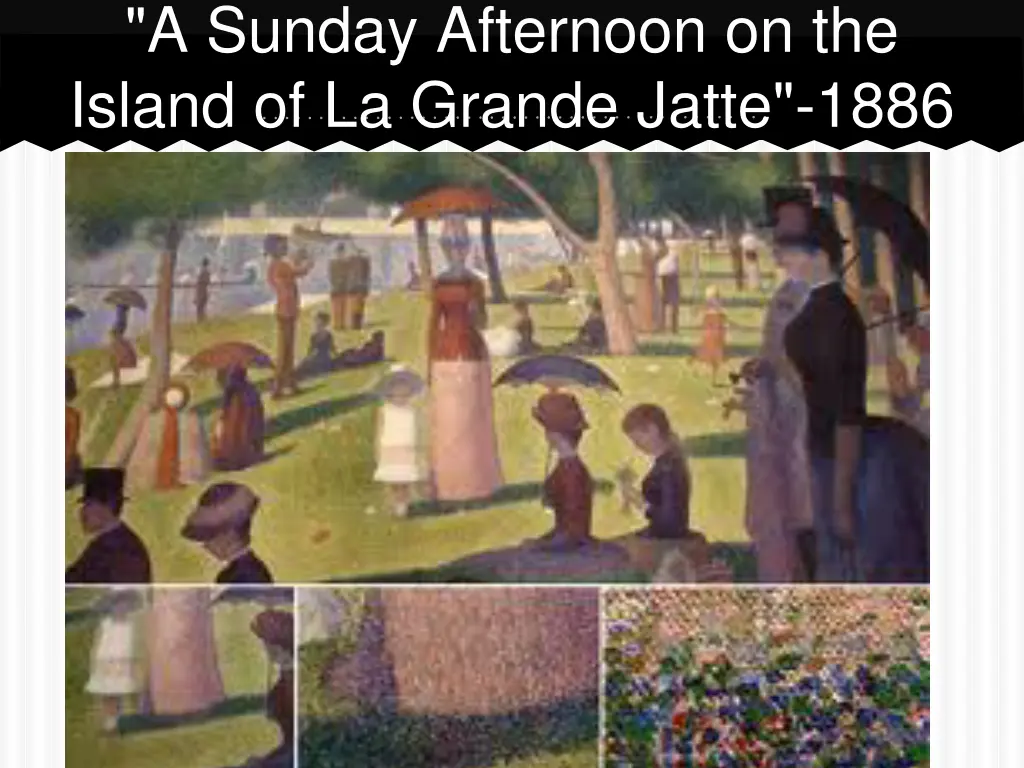 a sunday afternoon on the island of la grande