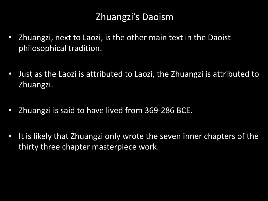 zhuangzi s daoism