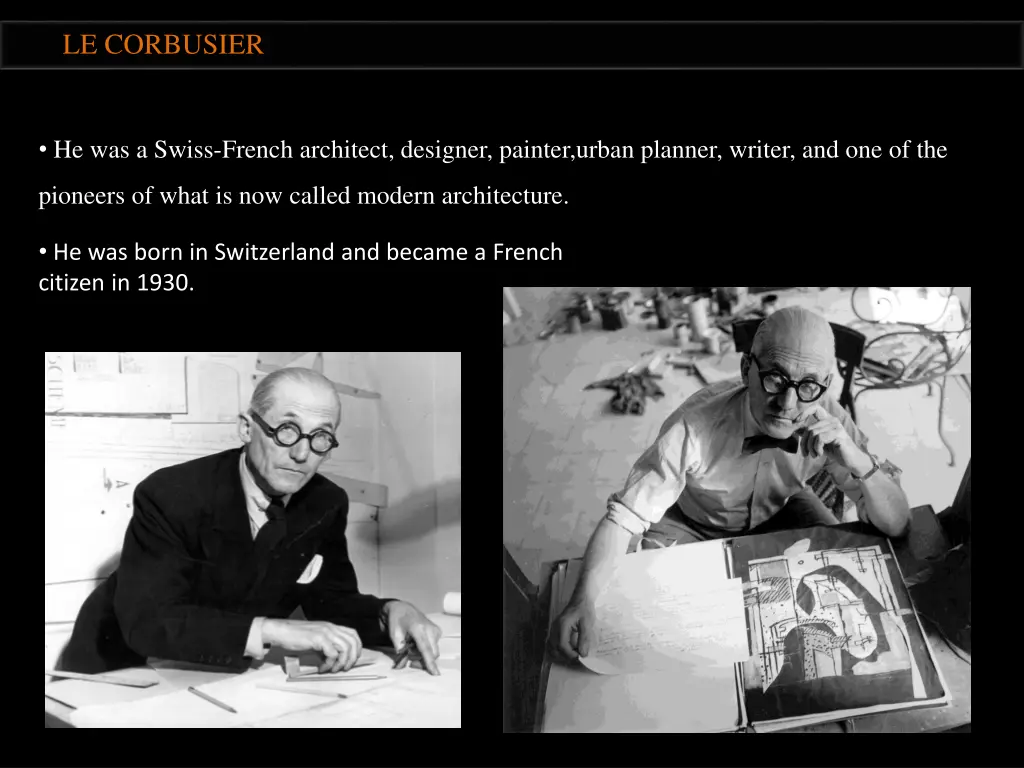 le corbusier