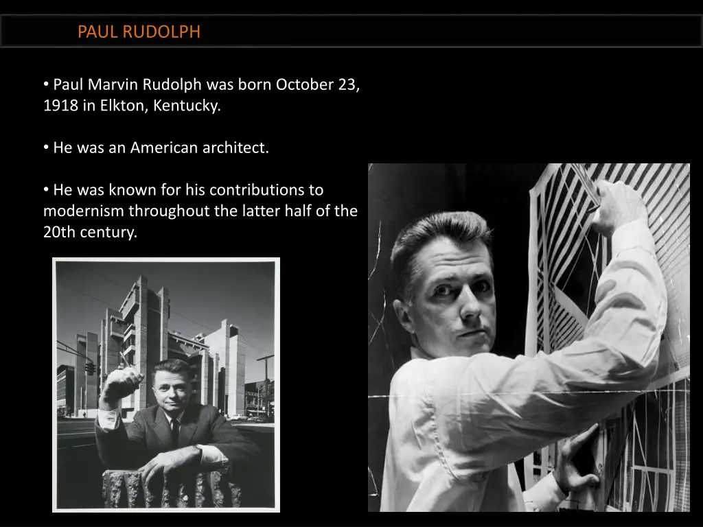 paul rudolph