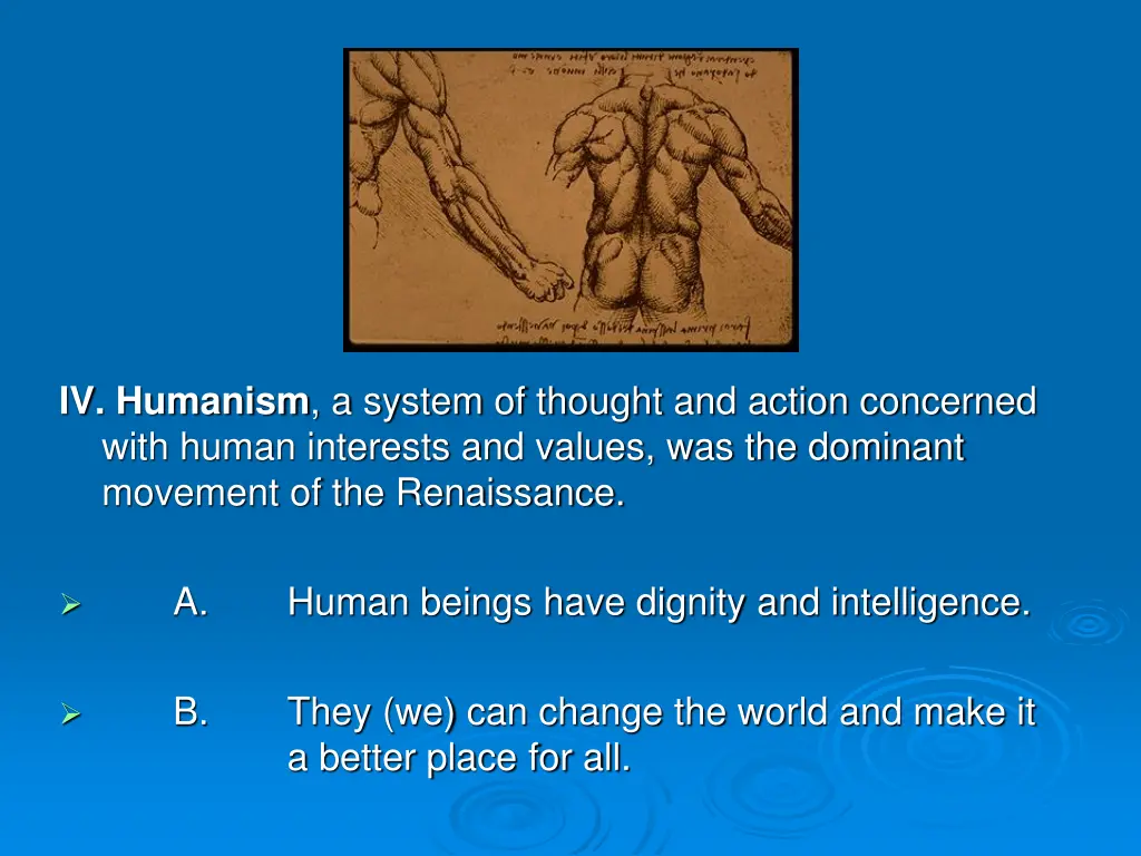 iv humanism a system of thought and action