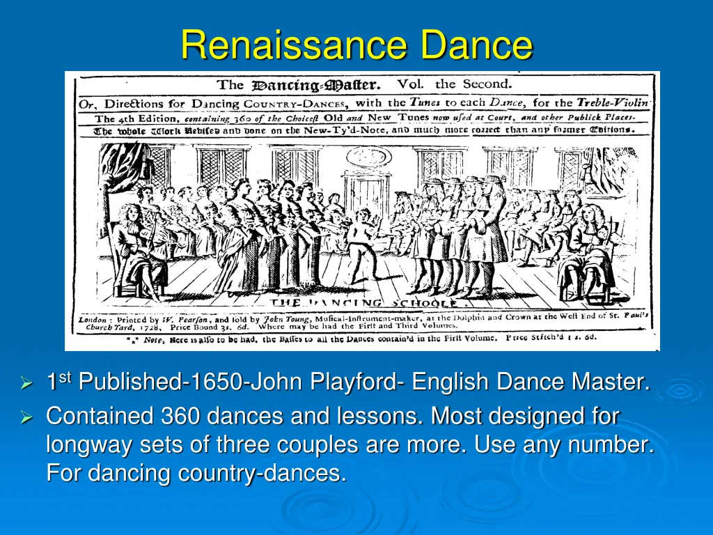 renaissance dance