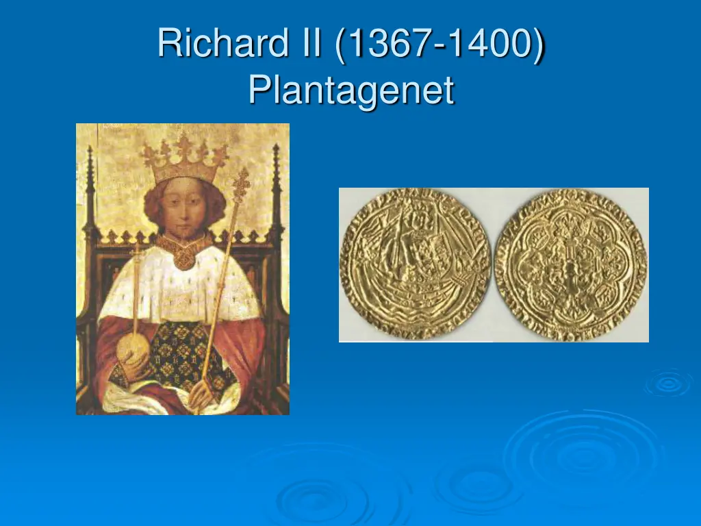 richard ii 1367 1400 plantagenet