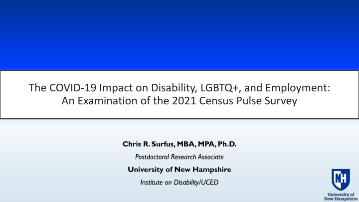 the covid 19 impact on disability lgbtq