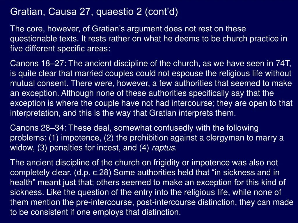 gratian causa 27 quaestio 2 cont d 6