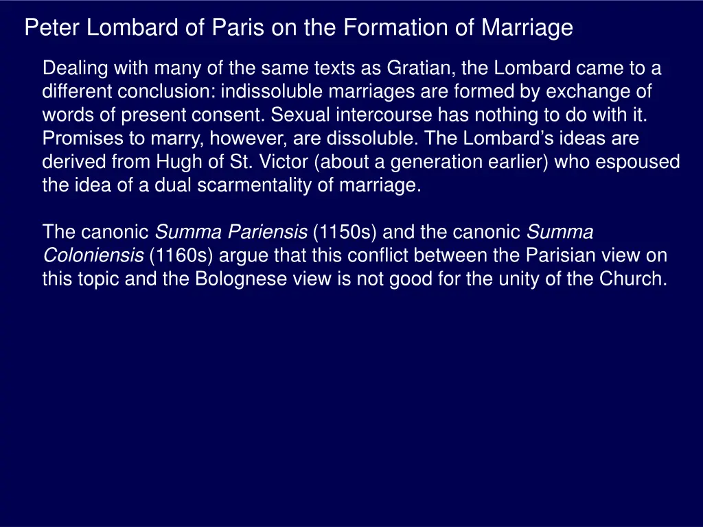 peter lombard of paris on the formation